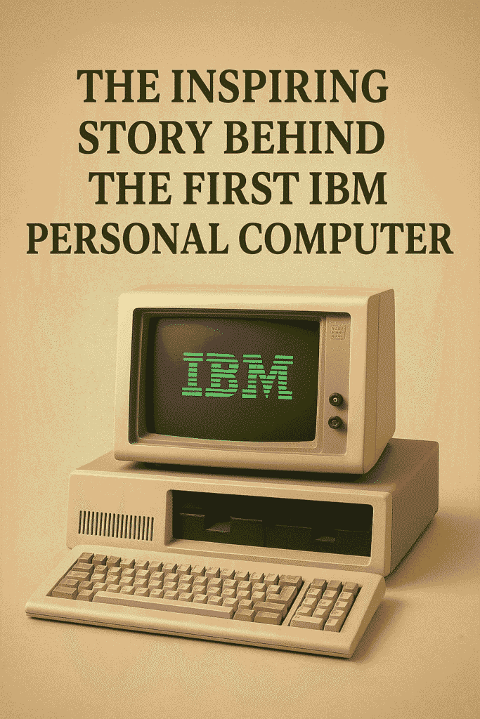 The Inspiring Story Behind the First IBM Personal Computer That Revolutionized Technology